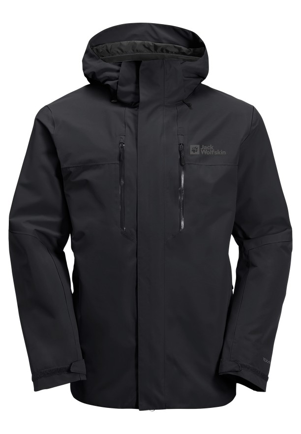 Black Jack Wolfskin Jasper 2l Men Rain Jackets | 29801319