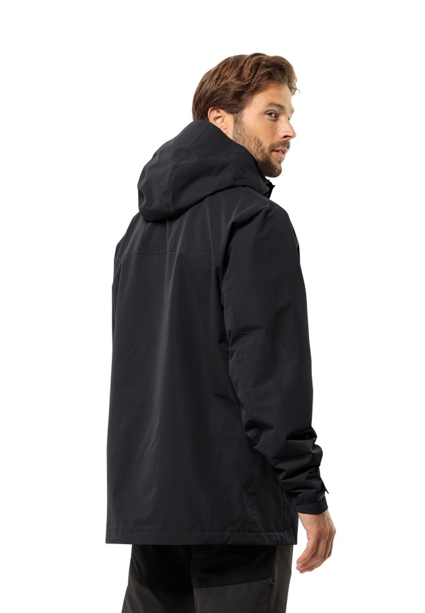 Black Jack Wolfskin Jasper 2l Men Rain Jackets | 29801319