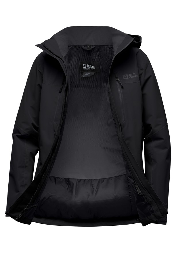 Black Jack Wolfskin Jasper 2l Women Rain Jackets | 37420318