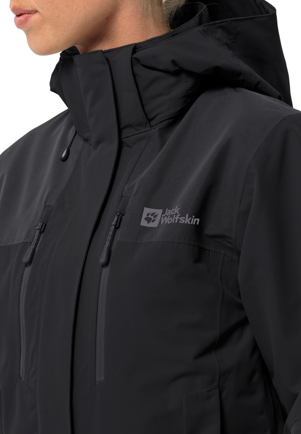 Black Jack Wolfskin Jasper 2l Women Rain Jackets | 37420318