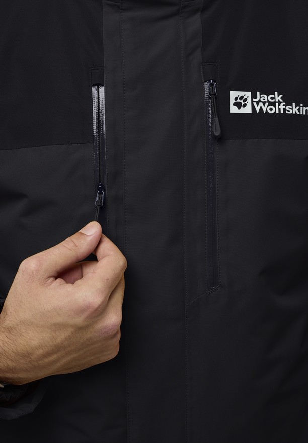 Black Jack Wolfskin Jasper 3in1 Men Jackets | 72029582