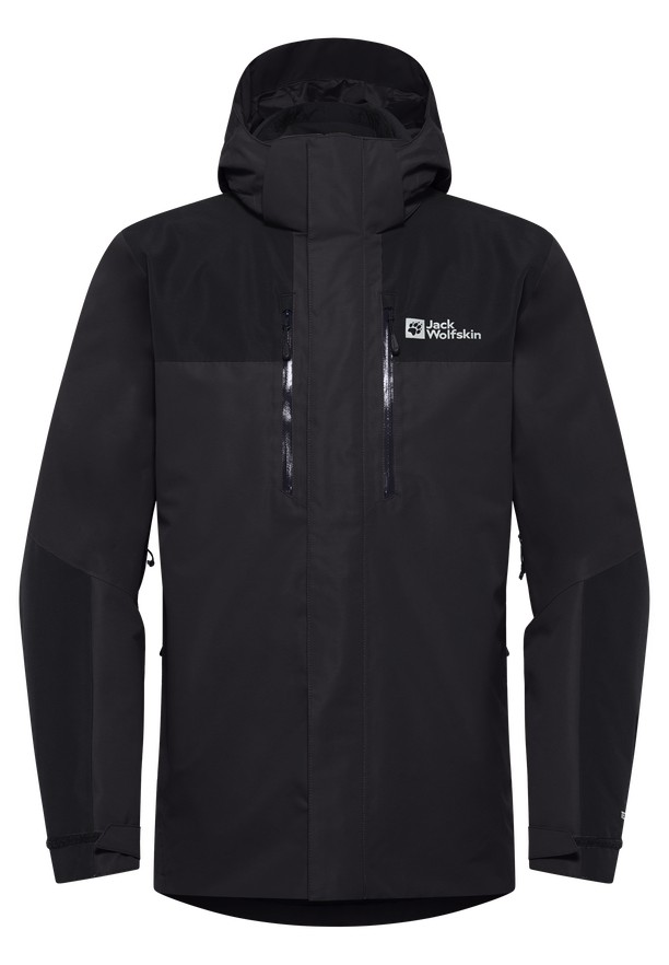 Black Jack Wolfskin Jasper 3in1 Men Jackets | 72029582