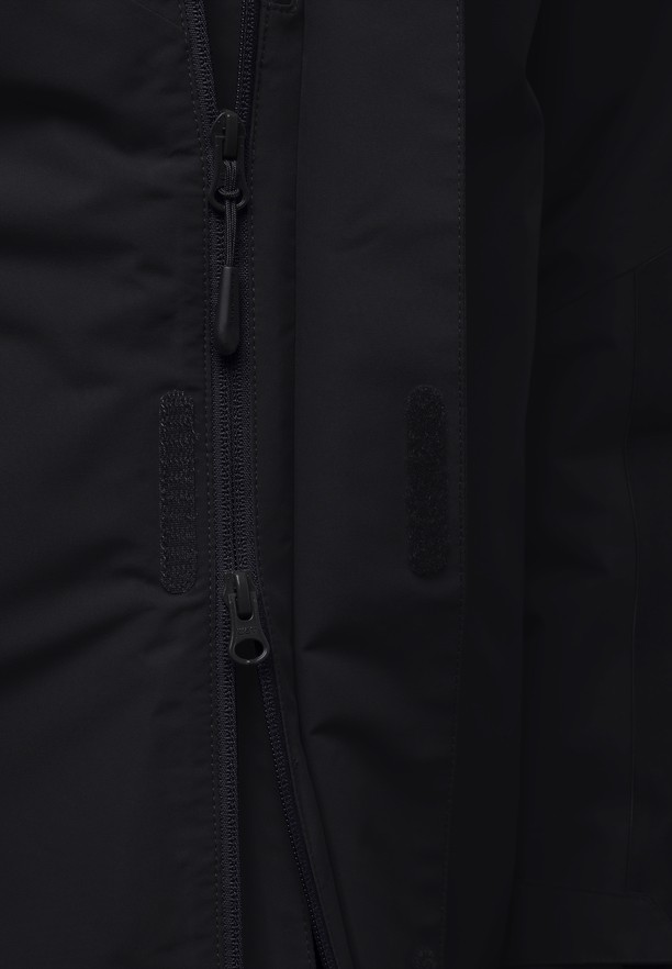 Black Jack Wolfskin Jasper 3in1 Men Jackets | 22335011