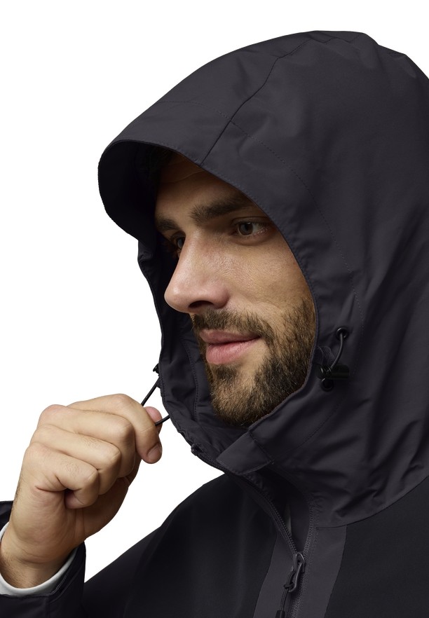 Black Jack Wolfskin Jasper Ins Men Winter Jackets | 71844837