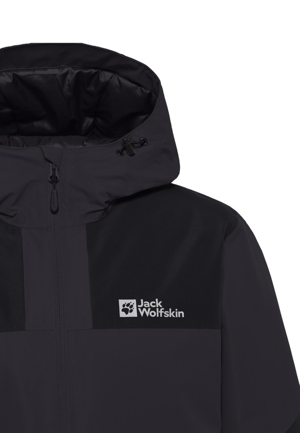Black Jack Wolfskin Jasper Ins Men Winter Jackets | 71844837
