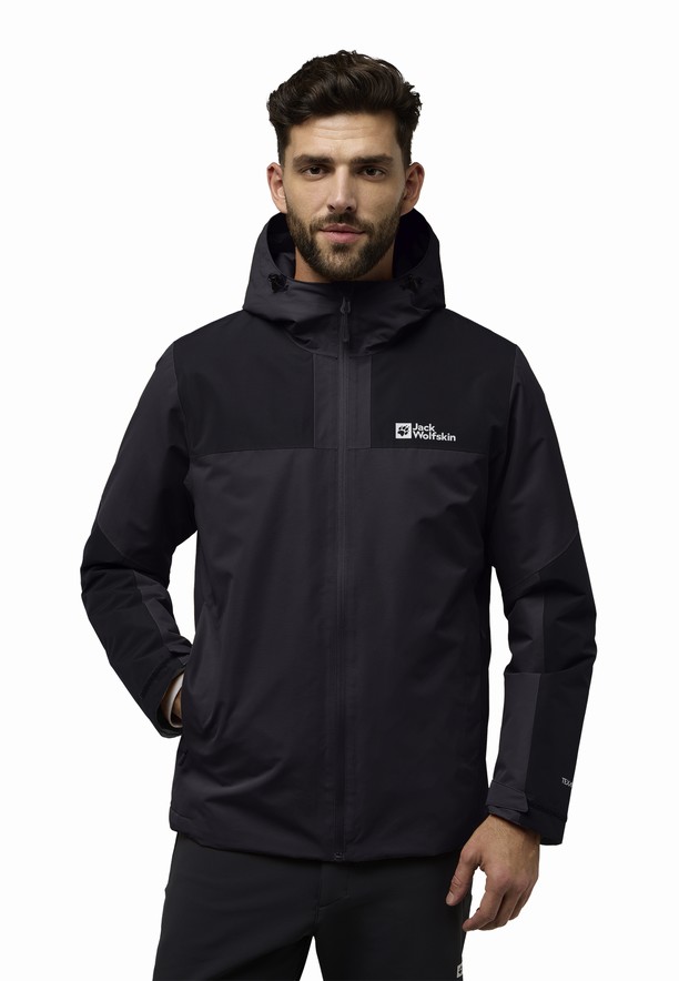Black Jack Wolfskin Jasper Ins Men Winter Jackets | 71844837