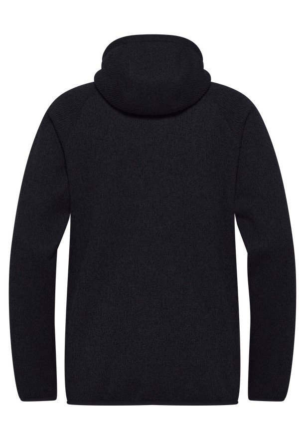 Black Jack Wolfskin Kaminfeuer Hooded Women Fleece Jackets | 40564804