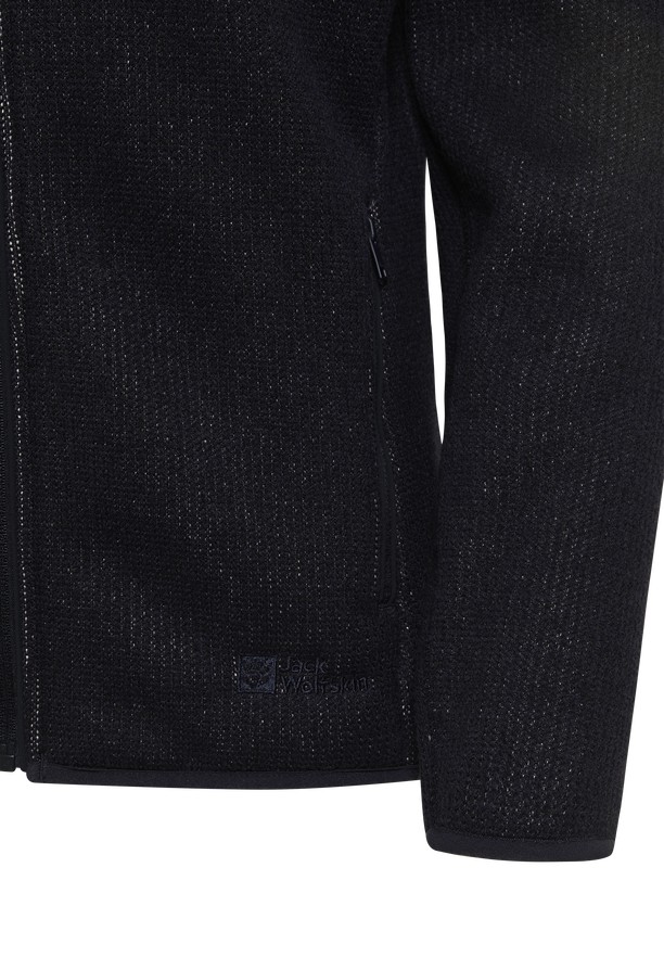 Black Jack Wolfskin Kaminfeuer Women Fleece Jackets | 74530642