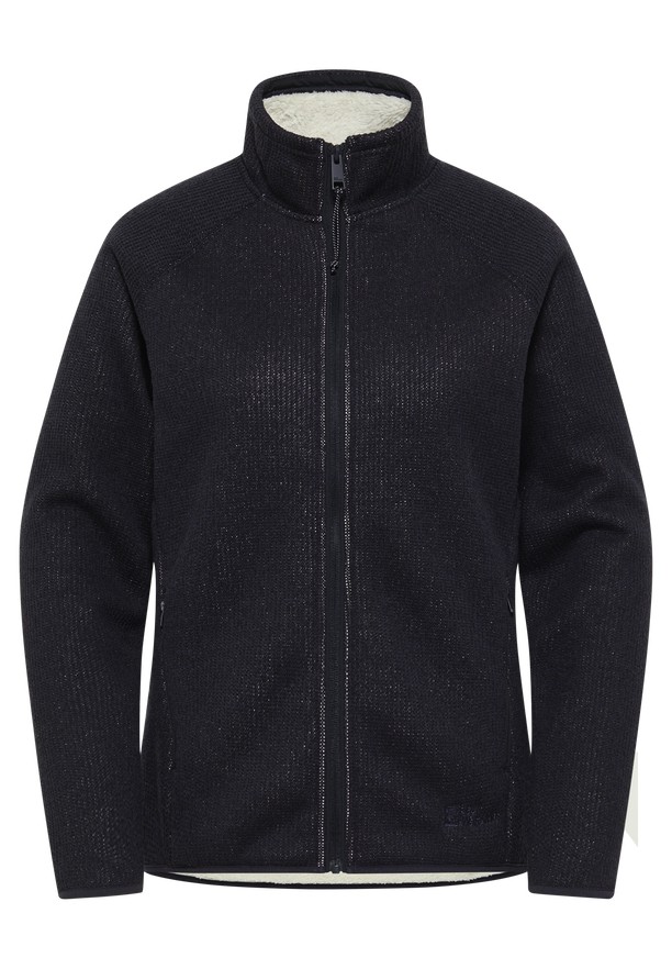 Black Jack Wolfskin Kaminfeuer Women Fleece Jackets | 74530642