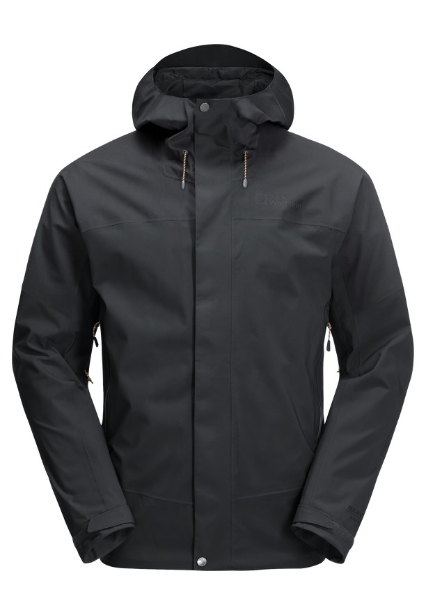 Black Jack Wolfskin Kammweg 2l Men Rain Jackets | 38305052