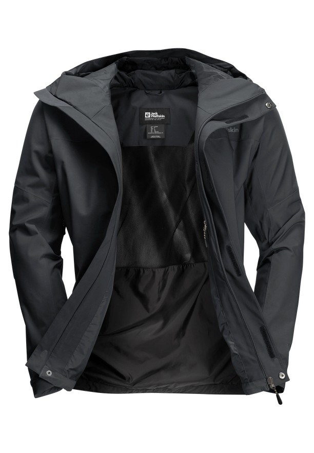 Black Jack Wolfskin Kammweg 2l Men Rain Jackets | 38305052