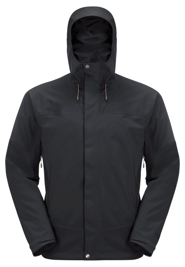 Black Jack Wolfskin Kammweg 2l Men Rain Jackets | 38305052