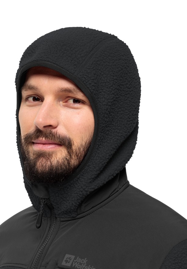 Black Jack Wolfskin Kammweg Pile Fz Men Fleece Jackets | 71564728