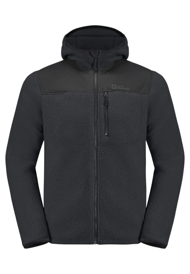Black Jack Wolfskin Kammweg Pile Fz Men Fleece Jackets | 71564728