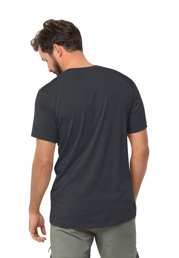 Black Jack Wolfskin Kammweg S/s Men T Shirts | 66021566