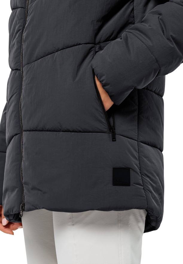 Black Jack Wolfskin Karolinger Long Women Coats | 40118516