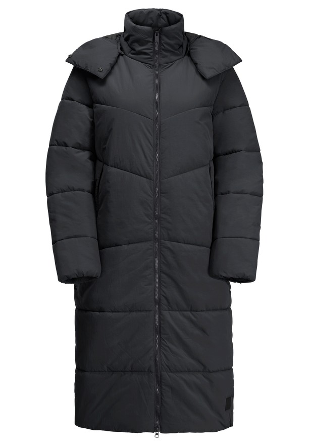 Black Jack Wolfskin Karolinger Long Women Coats | 93614891