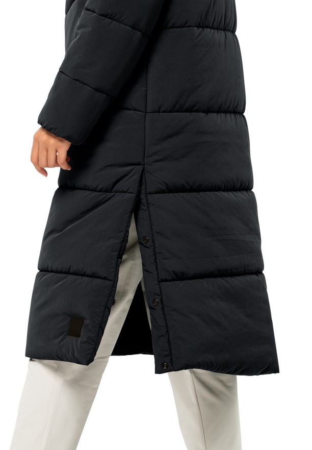 Black Jack Wolfskin Karolinger Long Women Coats | 93614891
