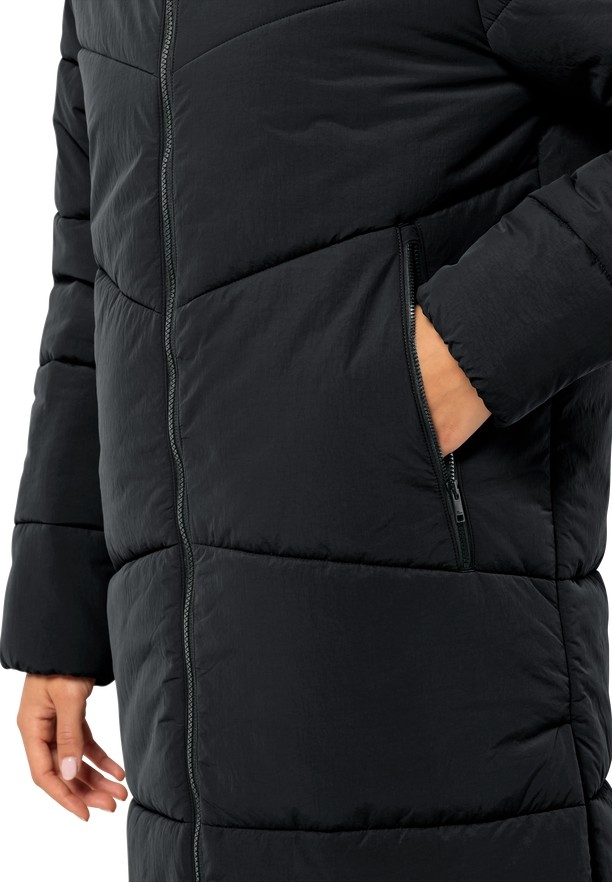 Black Jack Wolfskin Karolinger Long Women Coats | 93614891
