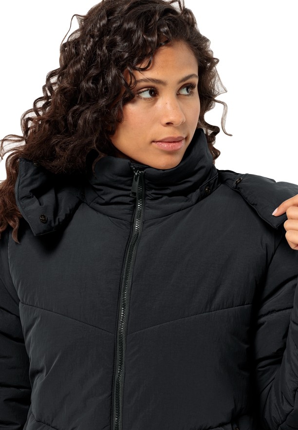 Black Jack Wolfskin Karolinger Long Women Coats | 93614891