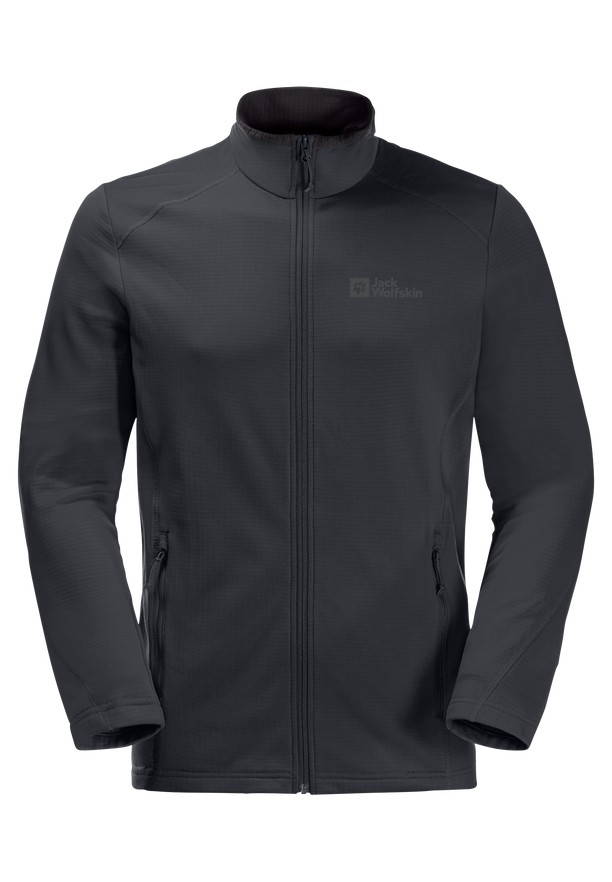 Black Jack Wolfskin Kolbenberg Fz Men Fleece Jackets | 28624219