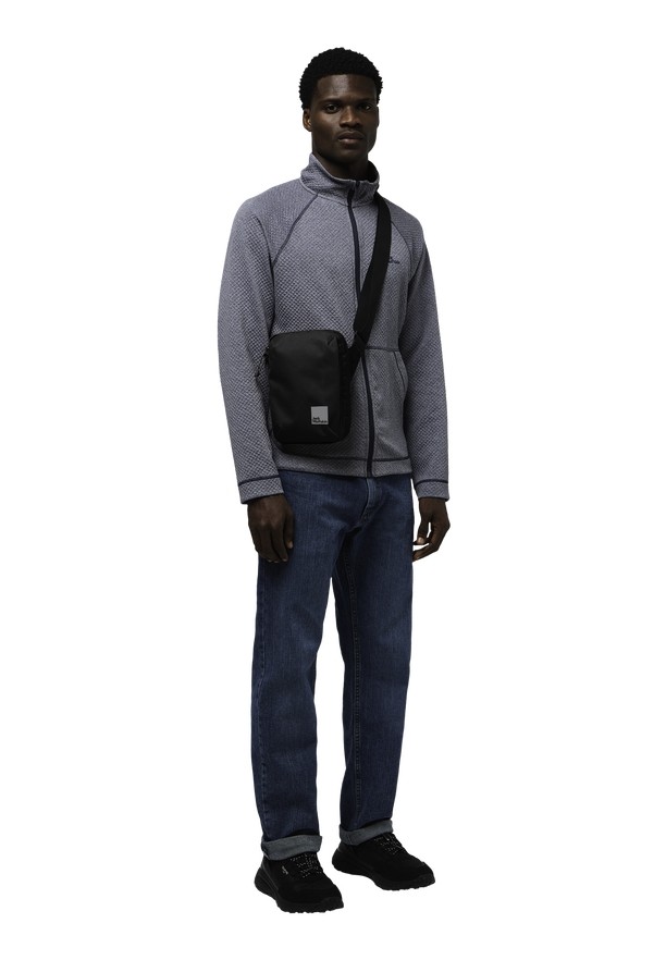 Black Jack Wolfskin Konya Organizer Men Shoulder Bags | 68087981