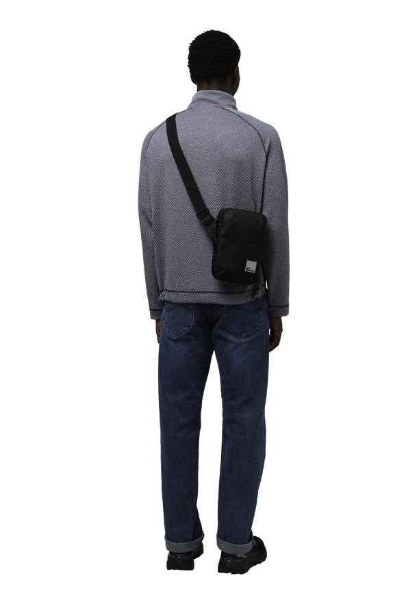 Black Jack Wolfskin Konya Organizer Men Shoulder Bags | 68087981