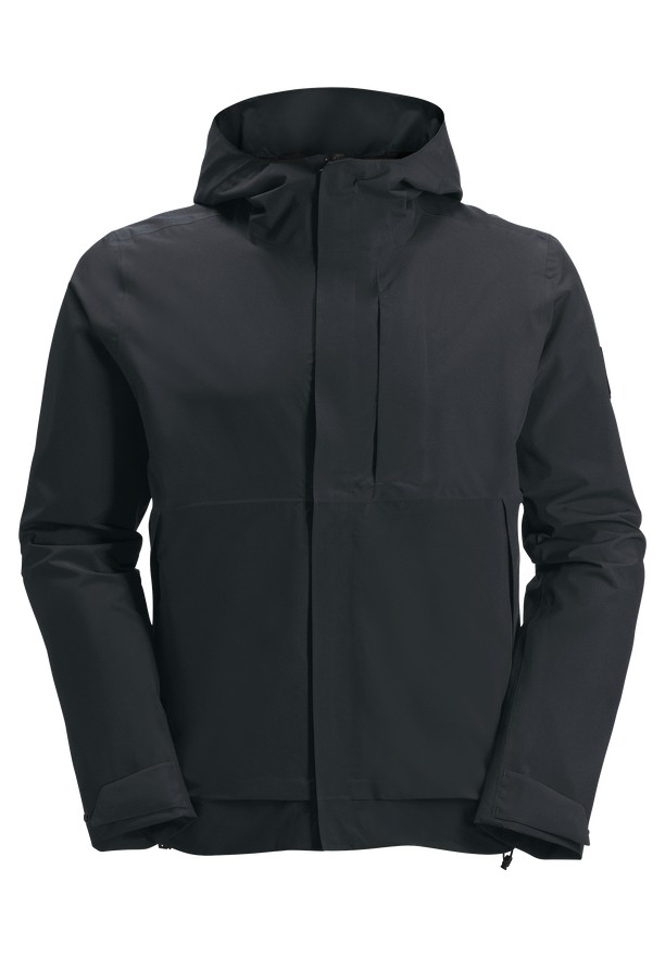 Black Jack Wolfskin Mainkai Men Rain Jackets | 26304396