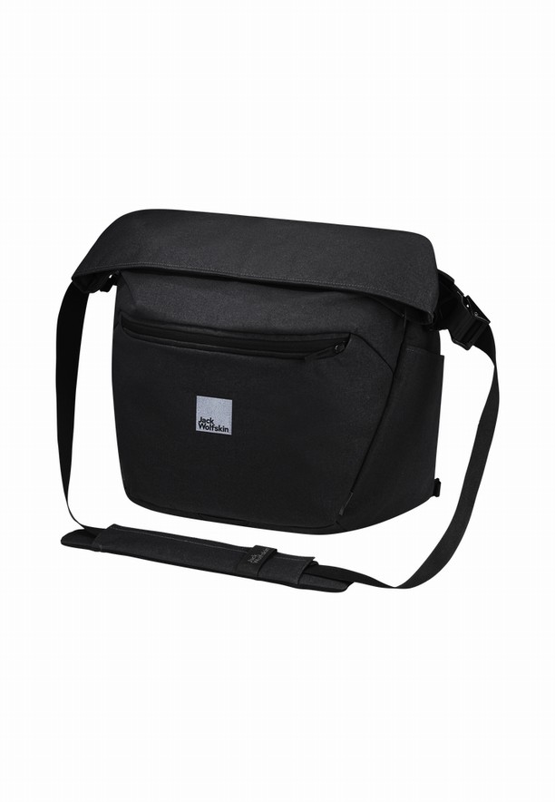 Black Jack Wolfskin Mainkai Messenger 2in1 Men Shoulder Bags | 93598910