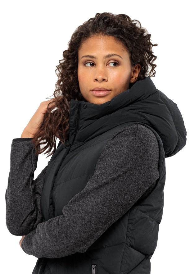 Black Jack Wolfskin Marienplatz Women Vest | 43630086