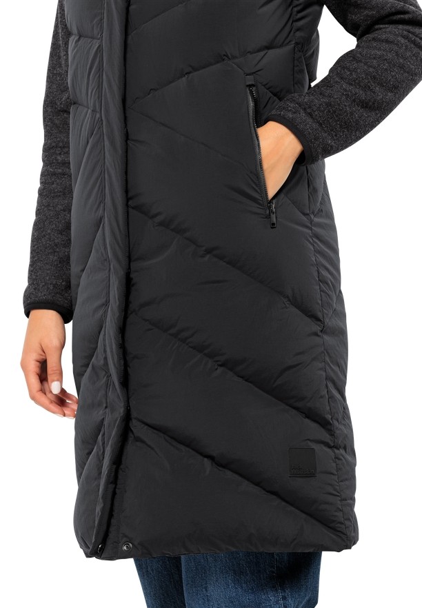 Black Jack Wolfskin Marienplatz Women Vest | 43630086