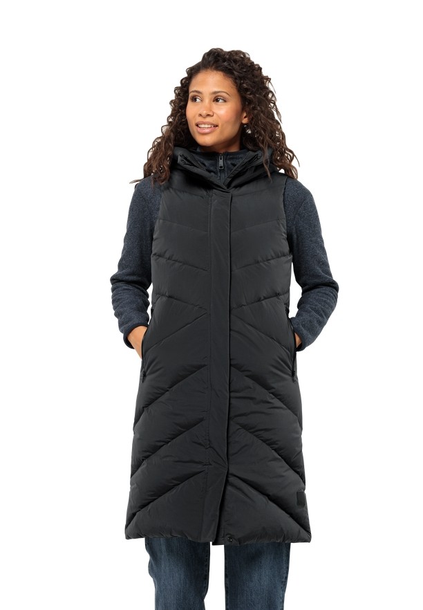 Black Jack Wolfskin Marienplatz Women Vest | 43630086