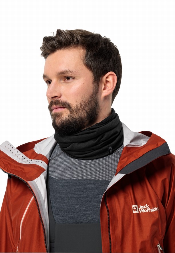 Black Jack Wolfskin Merino Men Neck Warmer | 63281582