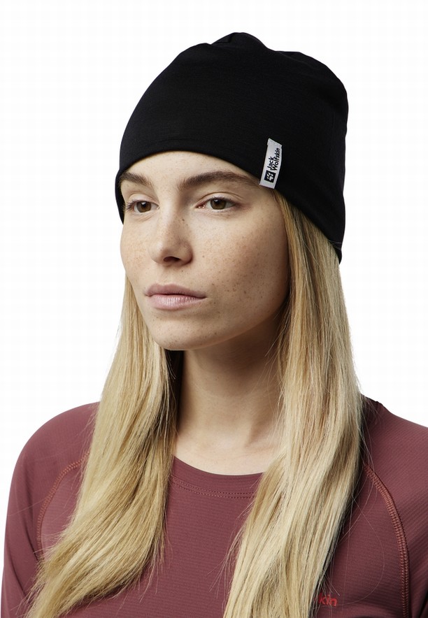 Black Jack Wolfskin Merino Women Beanie | 10878028