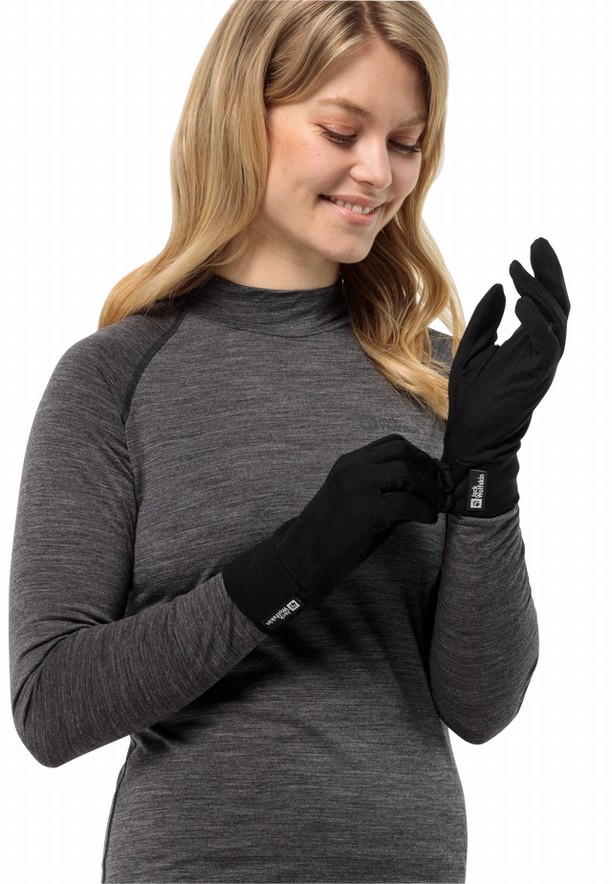 Black Jack Wolfskin Merino Women Gloves | 32087143