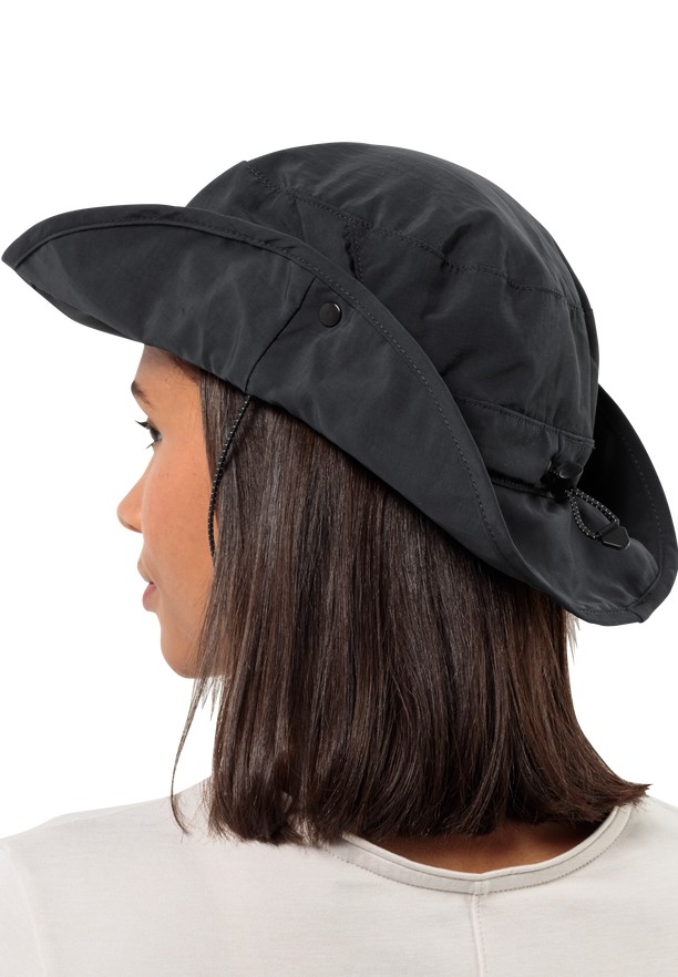 Black Jack Wolfskin Mesh Women Hats | 80922499