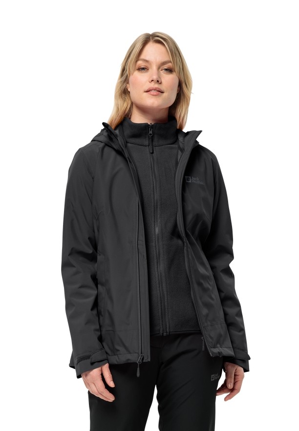 Black Jack Wolfskin Moonrise 3in1 Women Jackets | 37764960