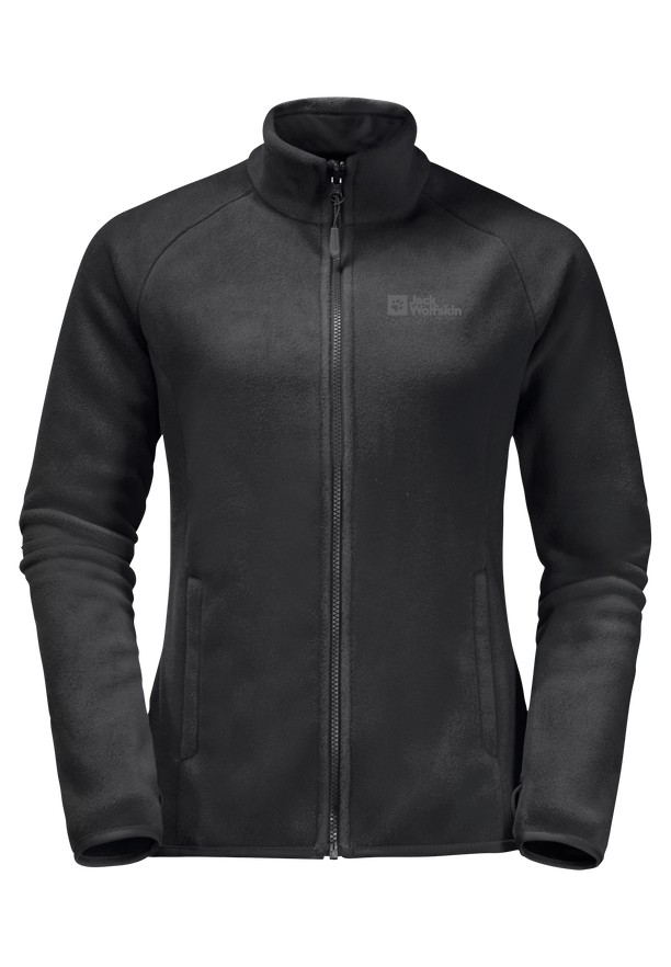 Black Jack Wolfskin Moonrise Fz Women Fleece Jackets | 83039795
