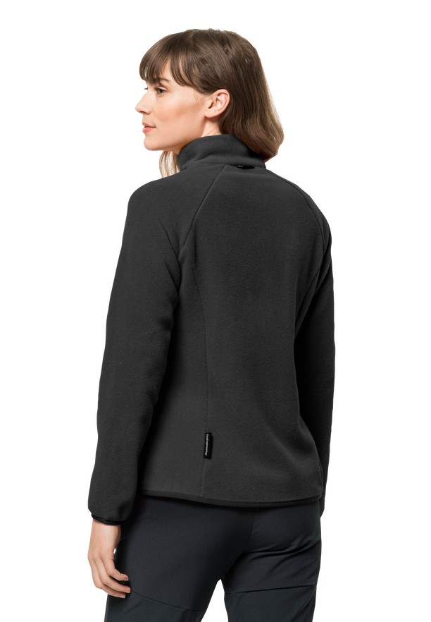 Black Jack Wolfskin Moonrise Fz Women Fleece Jackets | 83039795