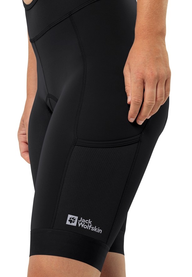 Black Jack Wolfskin Morobbia Bib Women Shorts | 90307573