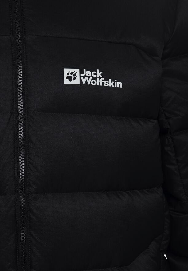 Black Jack Wolfskin Nebelhorn Hoody Men Down Jackets | 70903212