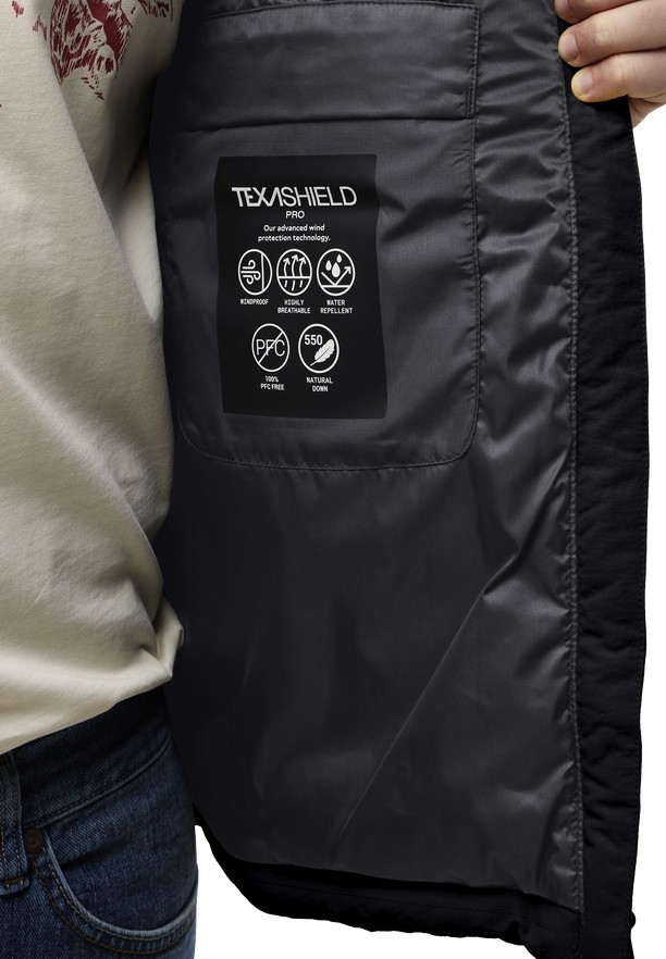 Black Jack Wolfskin Nordlicht Men Down Jackets | 34855967