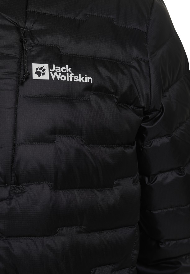 Black Jack Wolfskin Passamani Hoody Men Down Jackets | 36077023