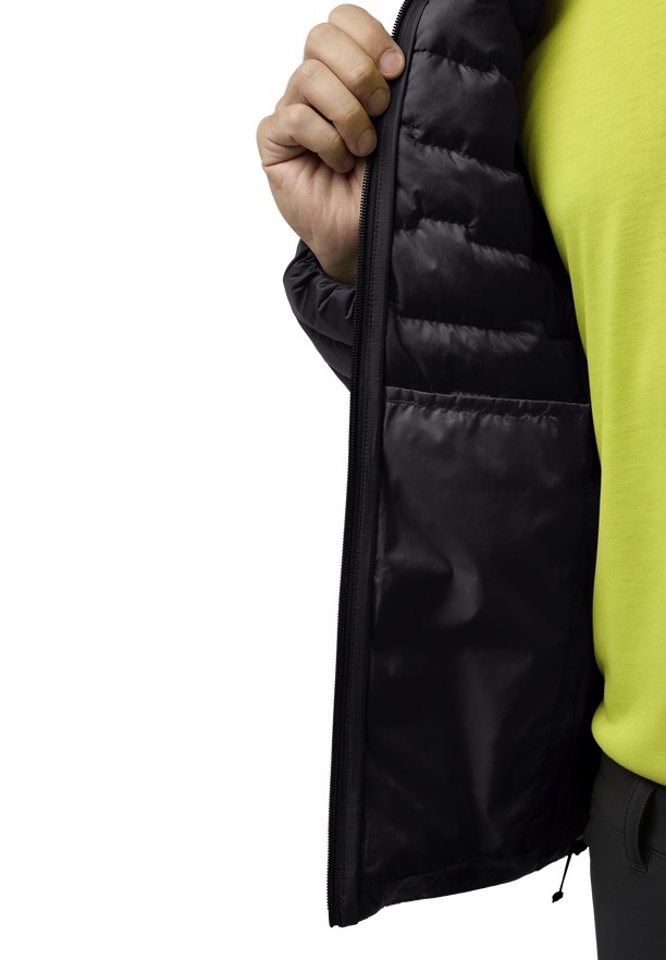 Black Jack Wolfskin Passamani Hoody Men Down Jackets | 36077023