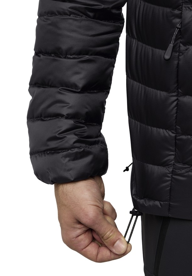Black Jack Wolfskin Passamani Hoody Men Down Jackets | 36077023