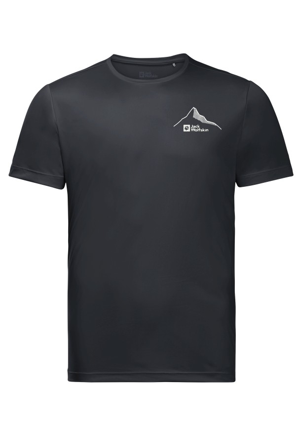 Black Jack Wolfskin Peak Graphic Men T Shirts | 24730477