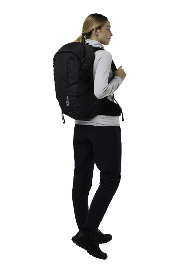 Black Jack Wolfskin Prelight Vent 25 S-l Men Hiking Backpack | 25200958