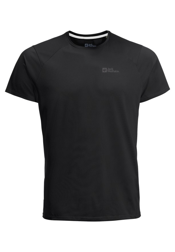 Black Jack Wolfskin Prelightrail Men T Shirts | 27650956