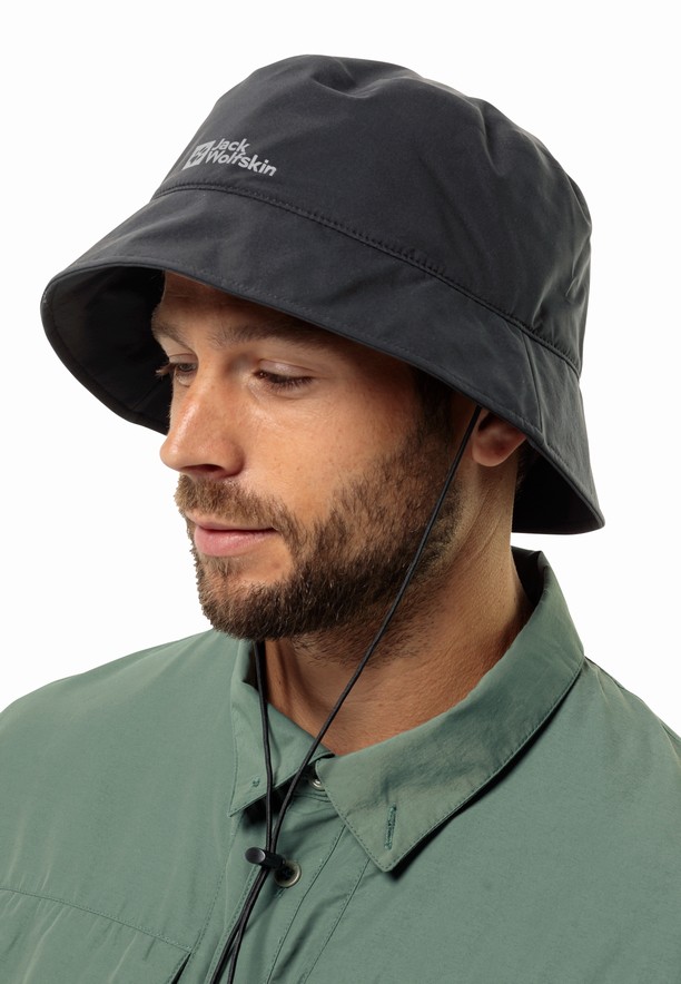 Black Jack Wolfskin Rain Men Bucket Hats | 68805164