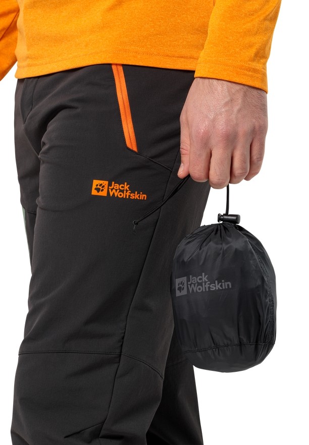 Black Jack Wolfskin Rainy Day Men Pants | 12169595